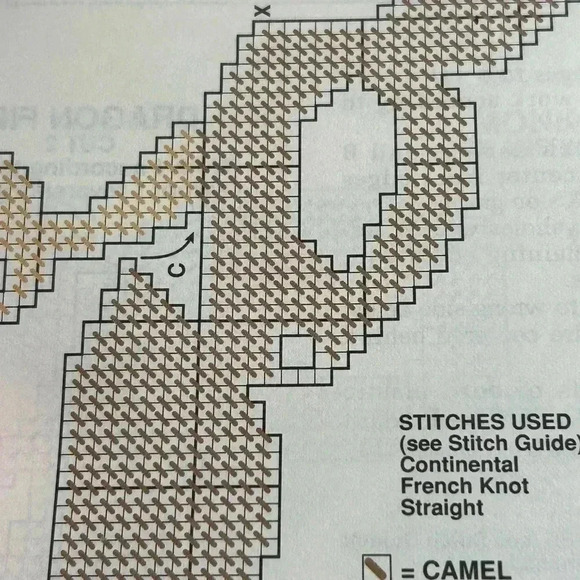 5/$25 plastic canvass ANNIE ATTIC embroidery craft book tutorial - Picture 5 of 8